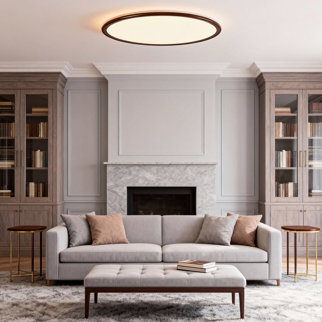 Round LED Ceiling Lights Modern Ultra-Thin Recessed Light