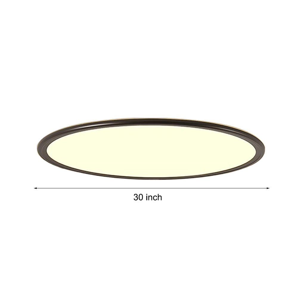Round LED Ceiling Lights Modern Ultra-Thin Recessed Light