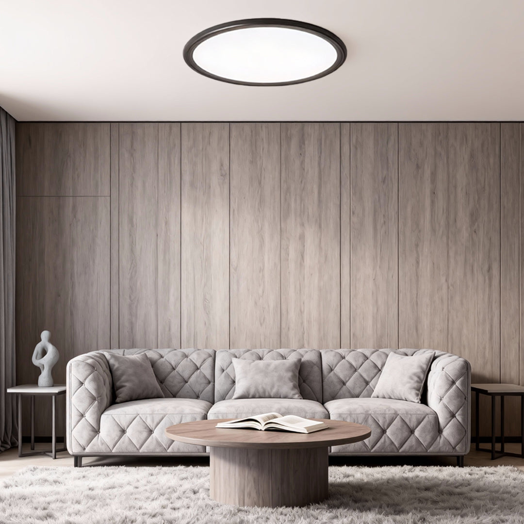 Round LED Ceiling Lights Modern Ultra-Thin Recessed Light