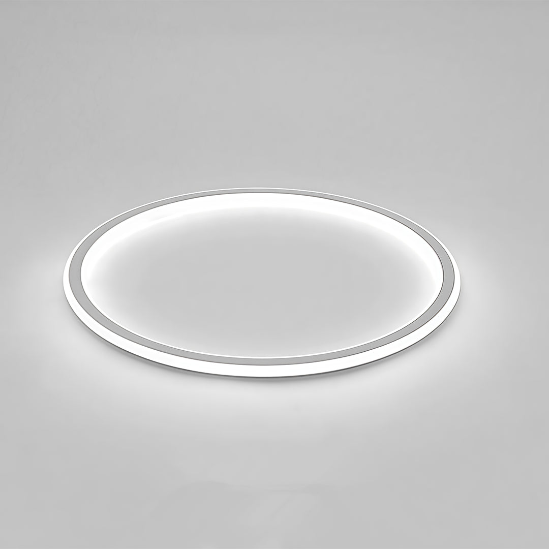 LED Circle Ceiling Lamp Simple Acrylic Metal Light