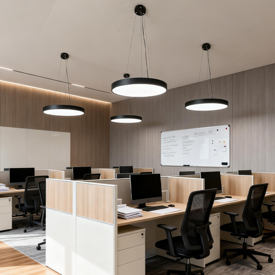 Round Pendant Lights Minimalist Metal Ceiling Light