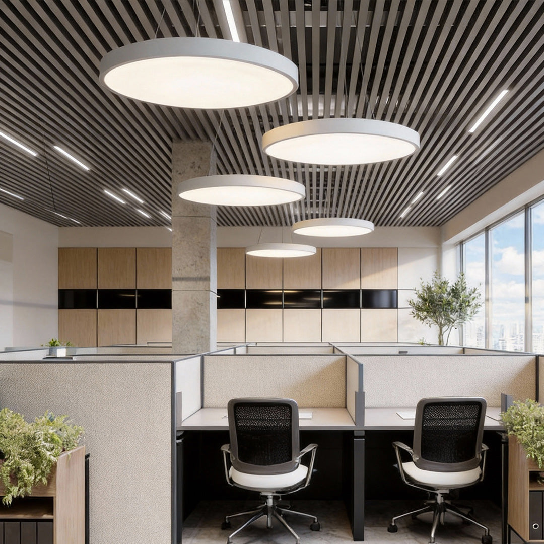 Round Pendant Lights Minimalist Metal Ceiling Light