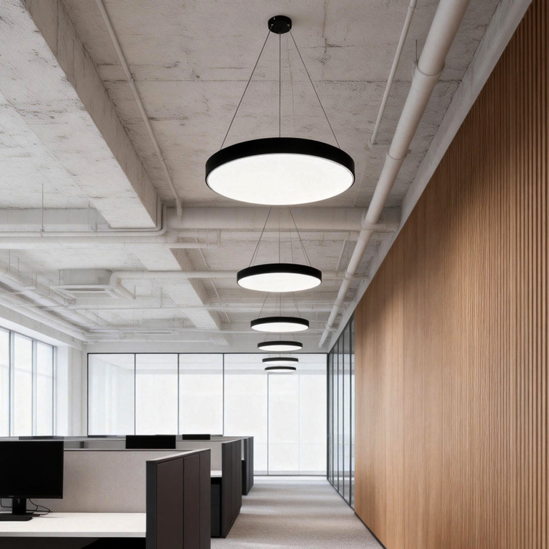 Round Pendant Lights Minimalist Metal Ceiling Light