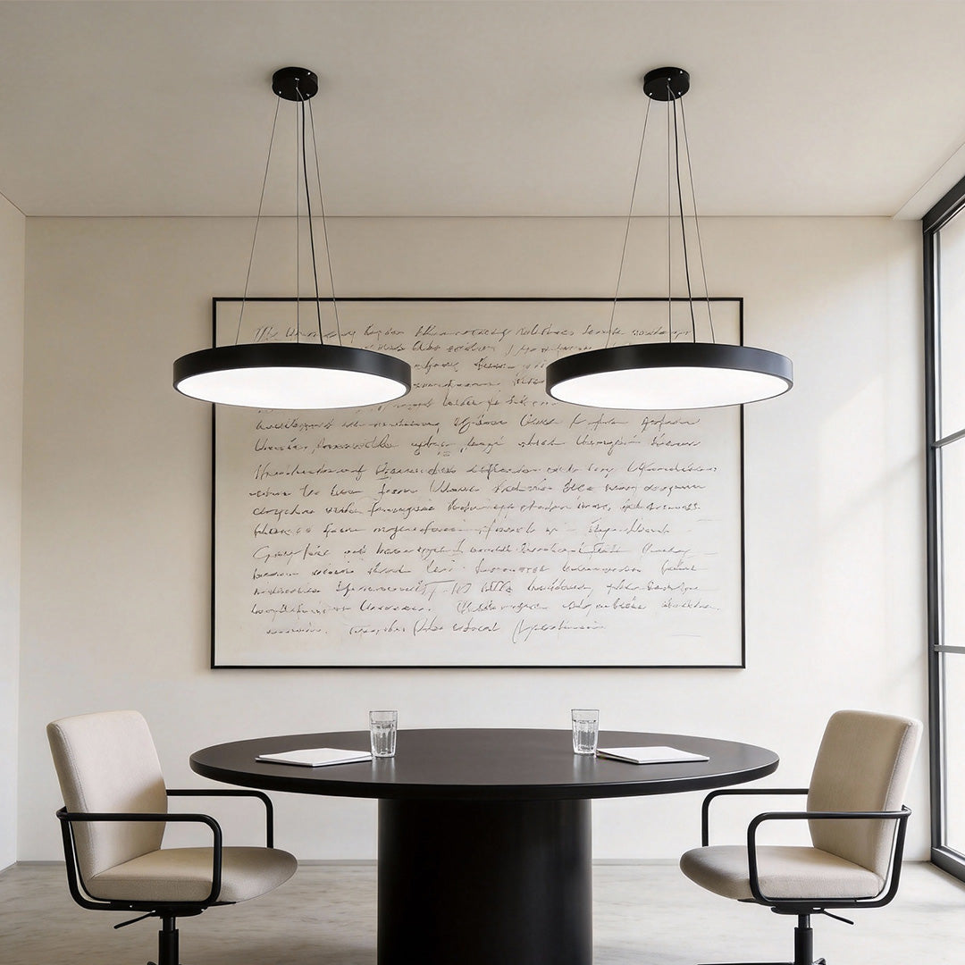 Round Pendant Lights Minimalist Metal Ceiling Light