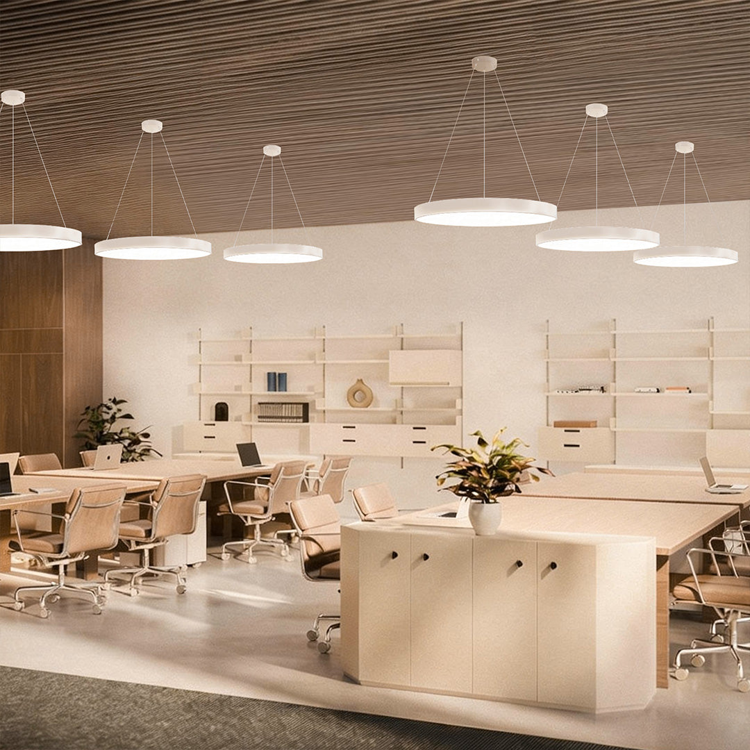 Round Pendant Lights Minimalist Metal Ceiling Light