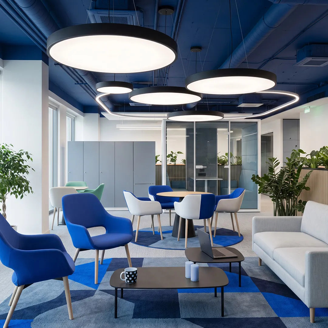 Round Pendant Lights Minimalist Metal Ceiling Light