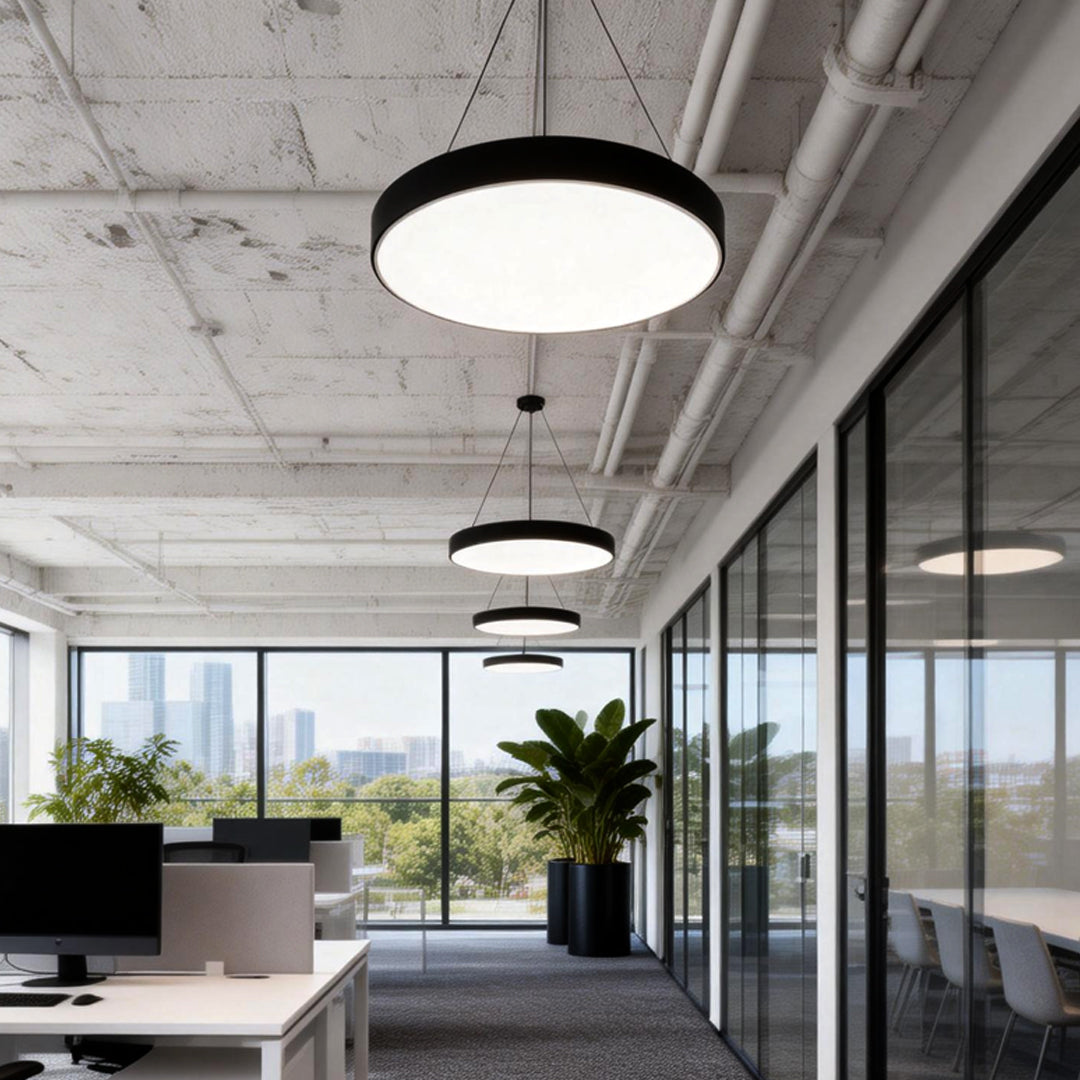 Round Pendant Lights Minimalist Metal Ceiling Light