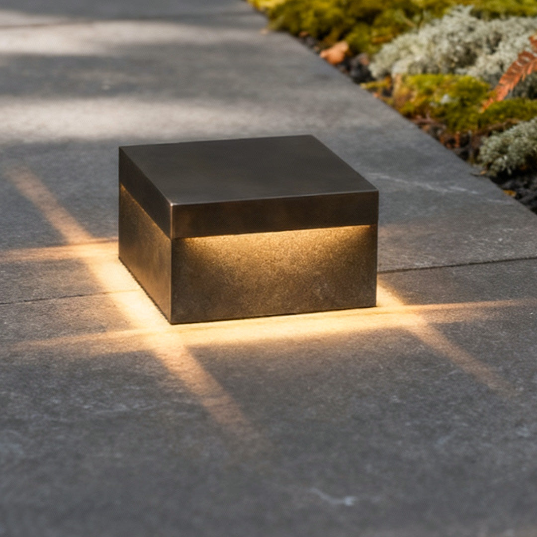 Square Pillar Lights Modern Waterproof Outdoor Fence Light