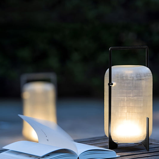 Outdoor Modern Handle Lantern Modern Waterproof LED Light