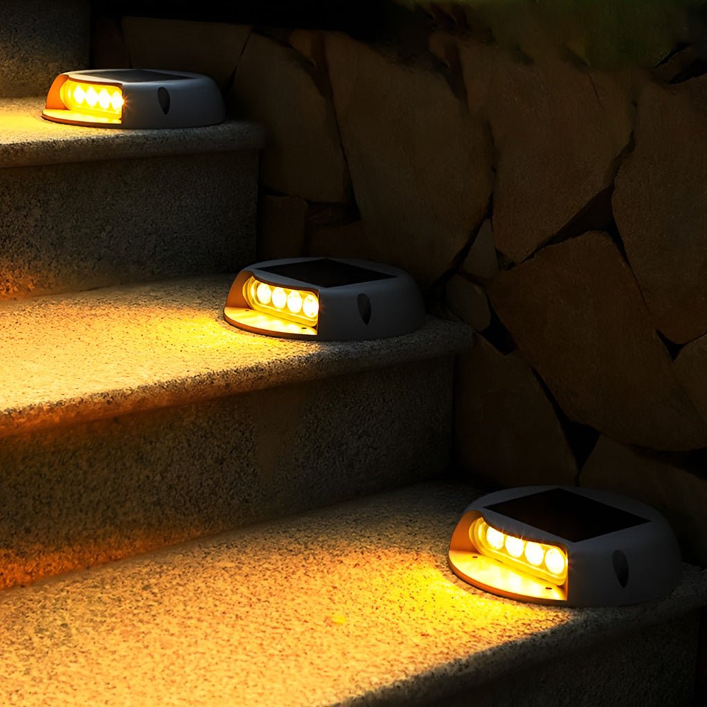 LED Deck Pathway Lighting Embedded Solar Landscape Light