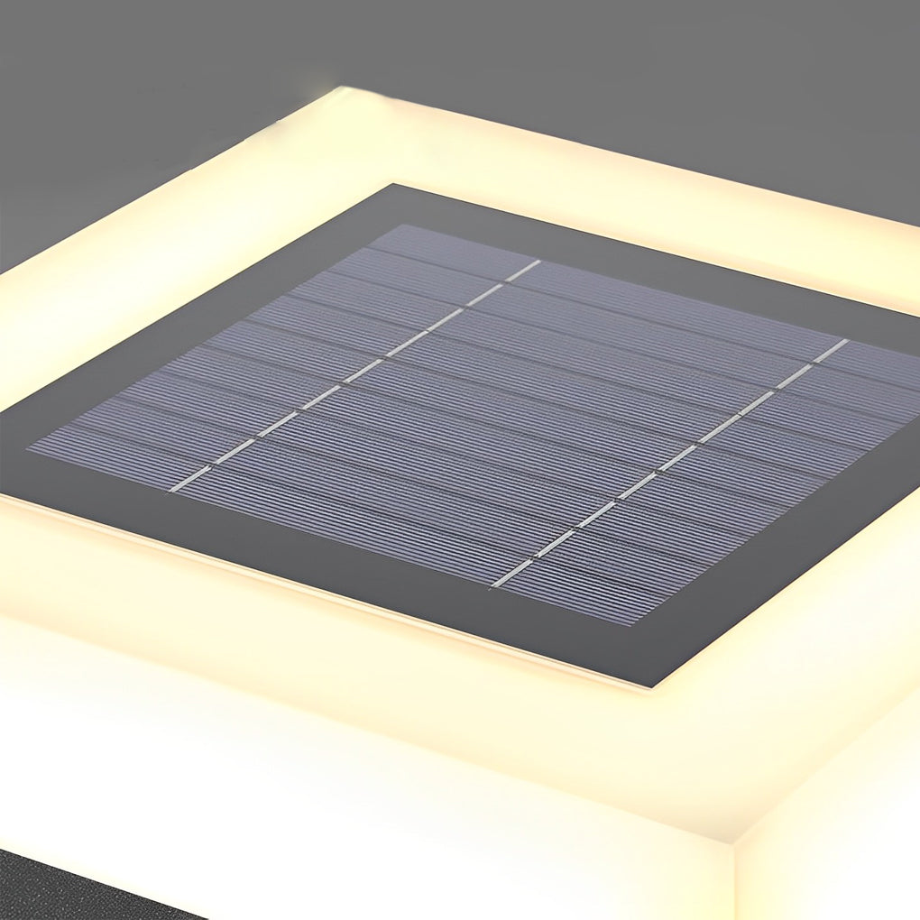 Front Lawn Lights Minimalist Square Waterproof LED Light