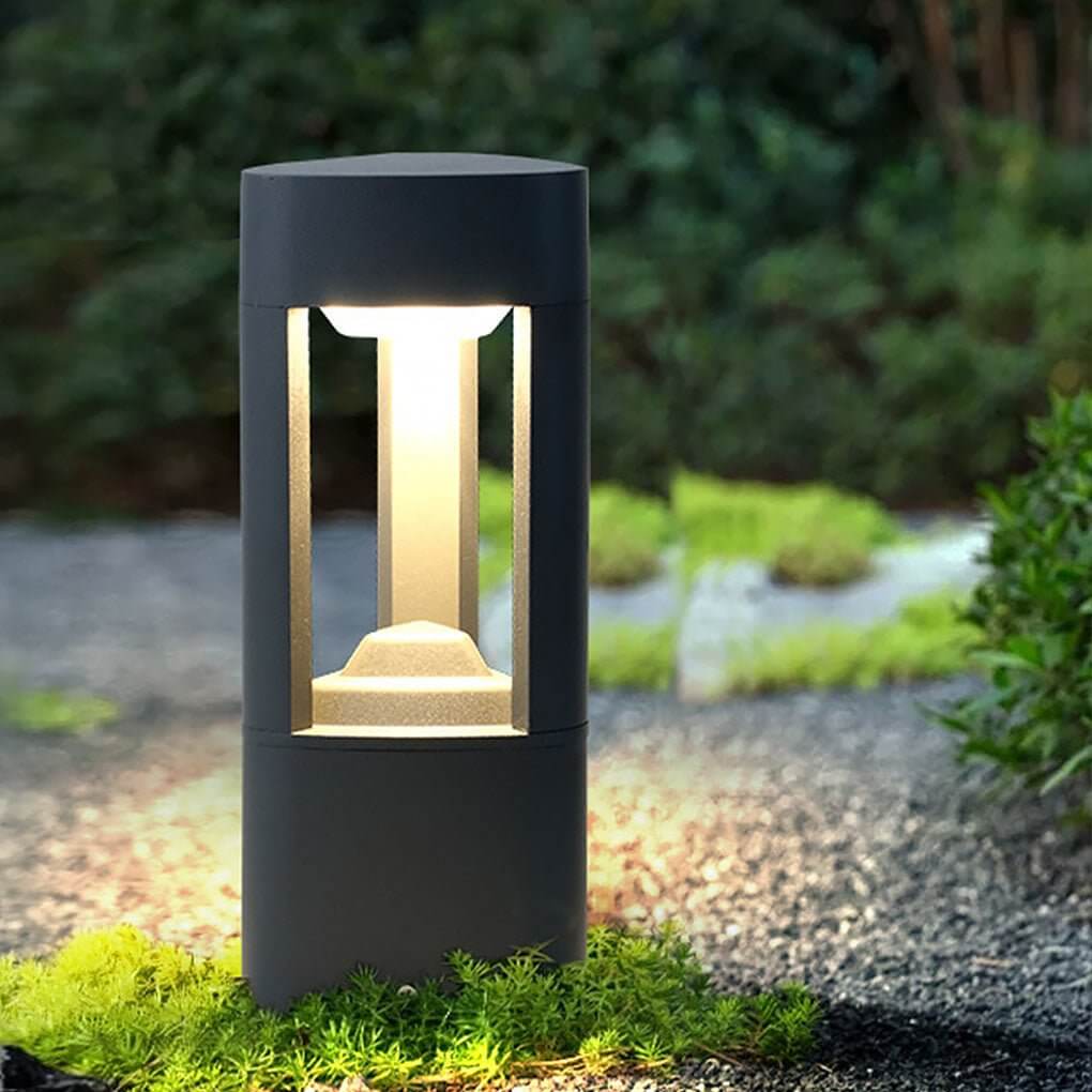 Hollow Bollard Light Three-Sided Illuminated LED Light