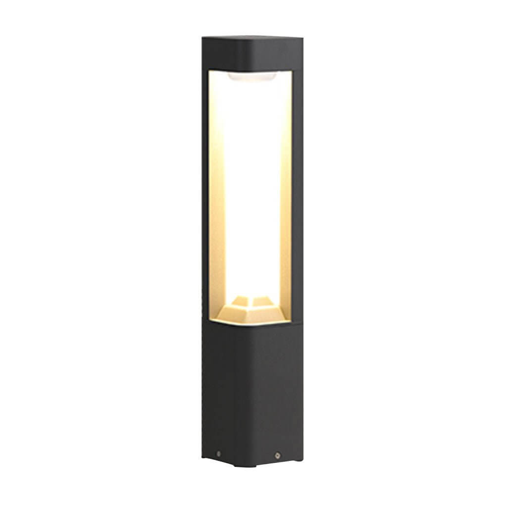 Hollow Bollard Light Three-Sided Illuminated LED Light