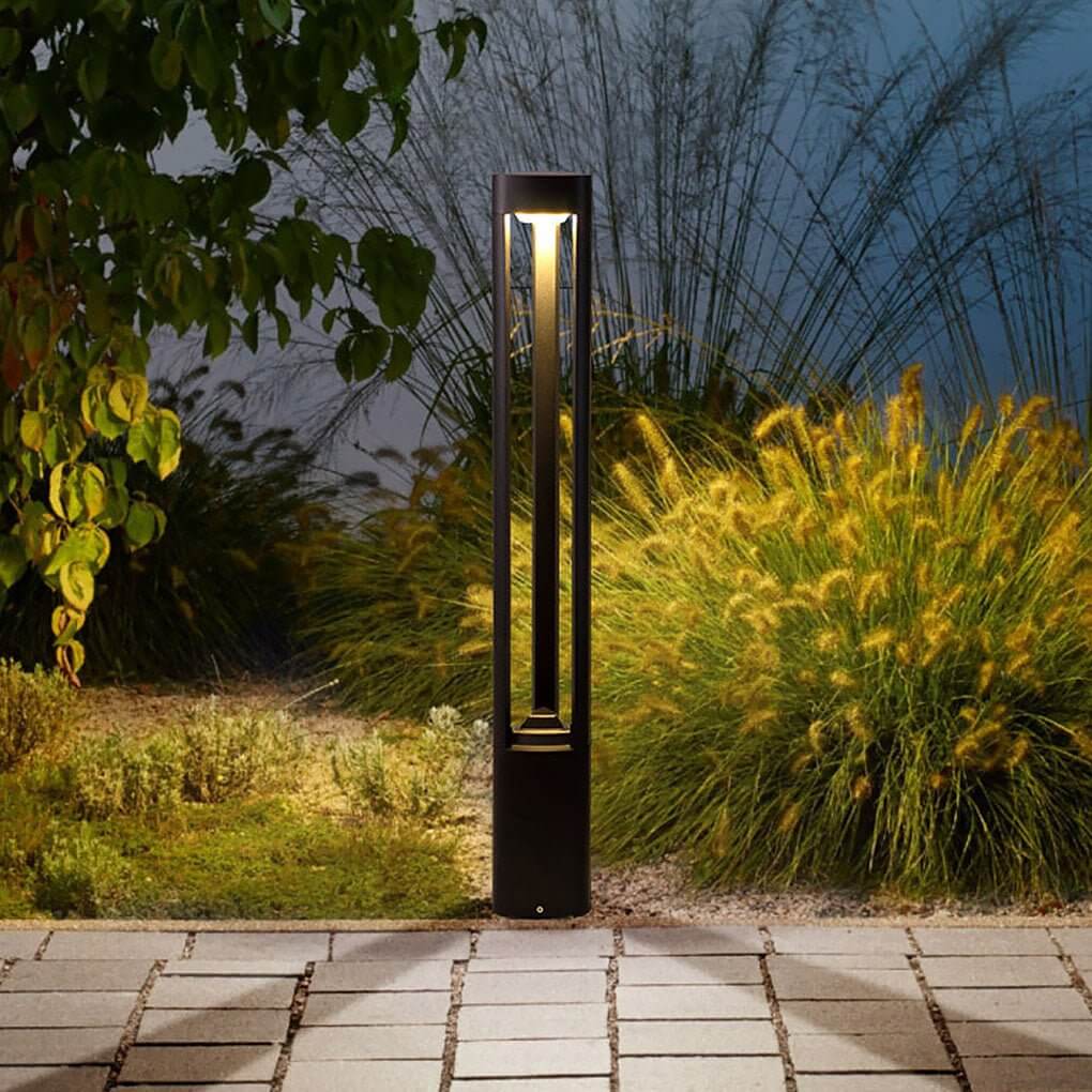 Hollow Bollard Light Three-Sided Illuminated LED Light