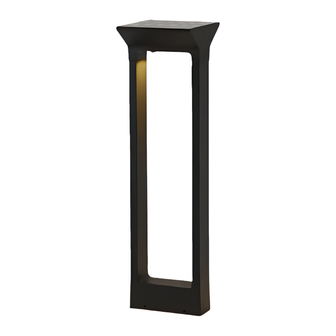 Solar Pathway Outdoor Lamp Elegant LED Aluminum Light