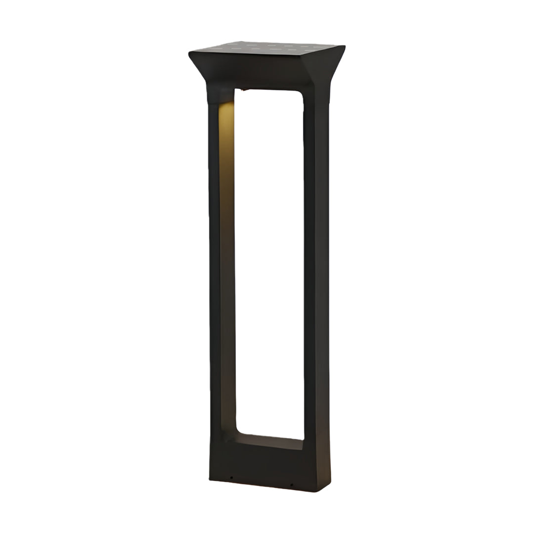 Solar Pathway Outdoor Lamp Elegant LED Aluminum Light