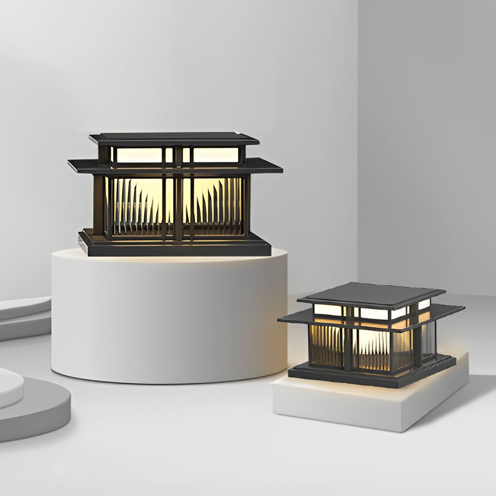 Porch Pillar Lights Outdoor Waterproof LED Modern Light