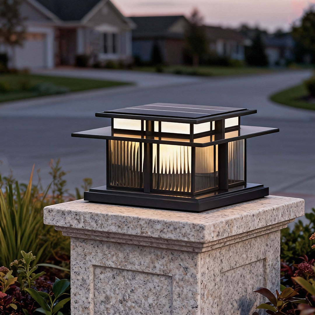 Porch Pillar Lights Outdoor Waterproof LED Modern Light