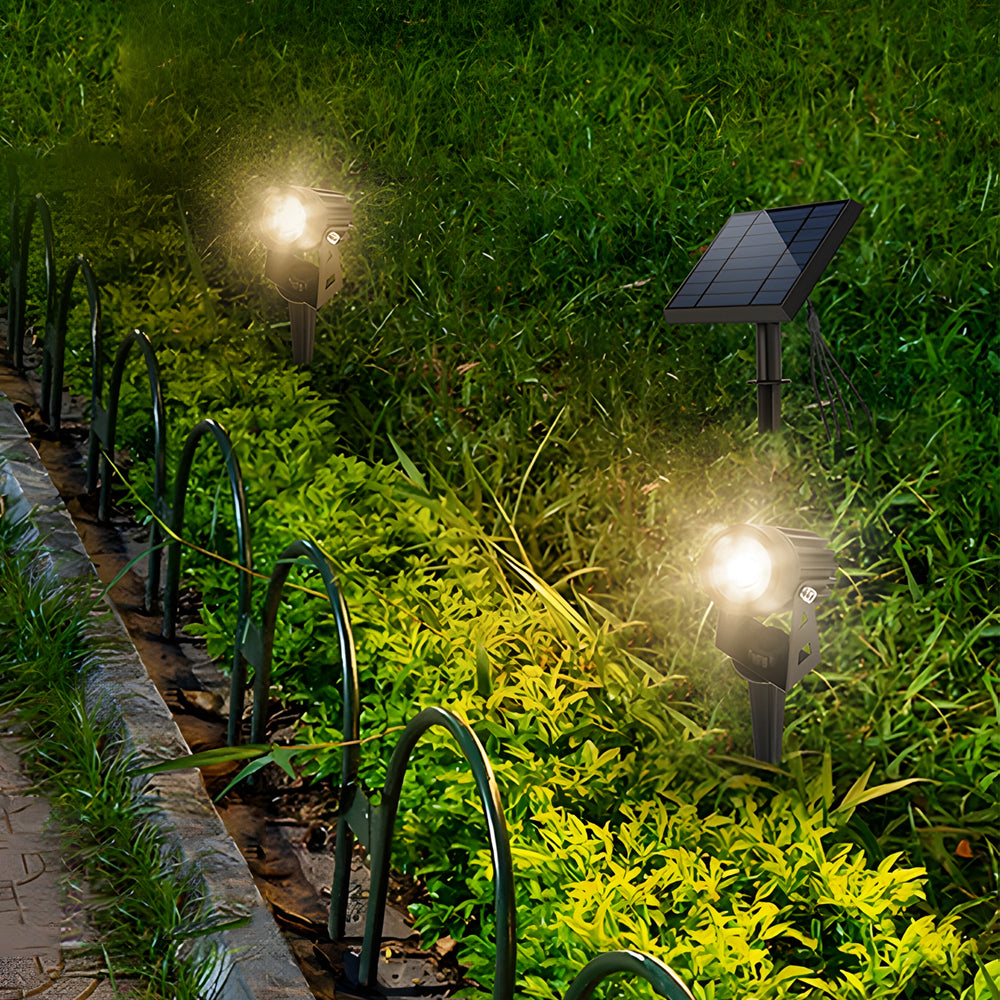 Solar Powered Landscape Spotlight Outdoor Adjustable Light