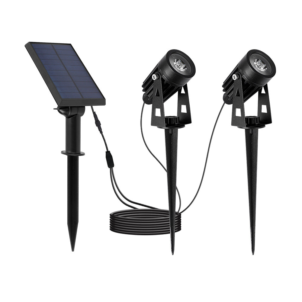 Solar Powered Landscape Spotlight Outdoor Adjustable Light