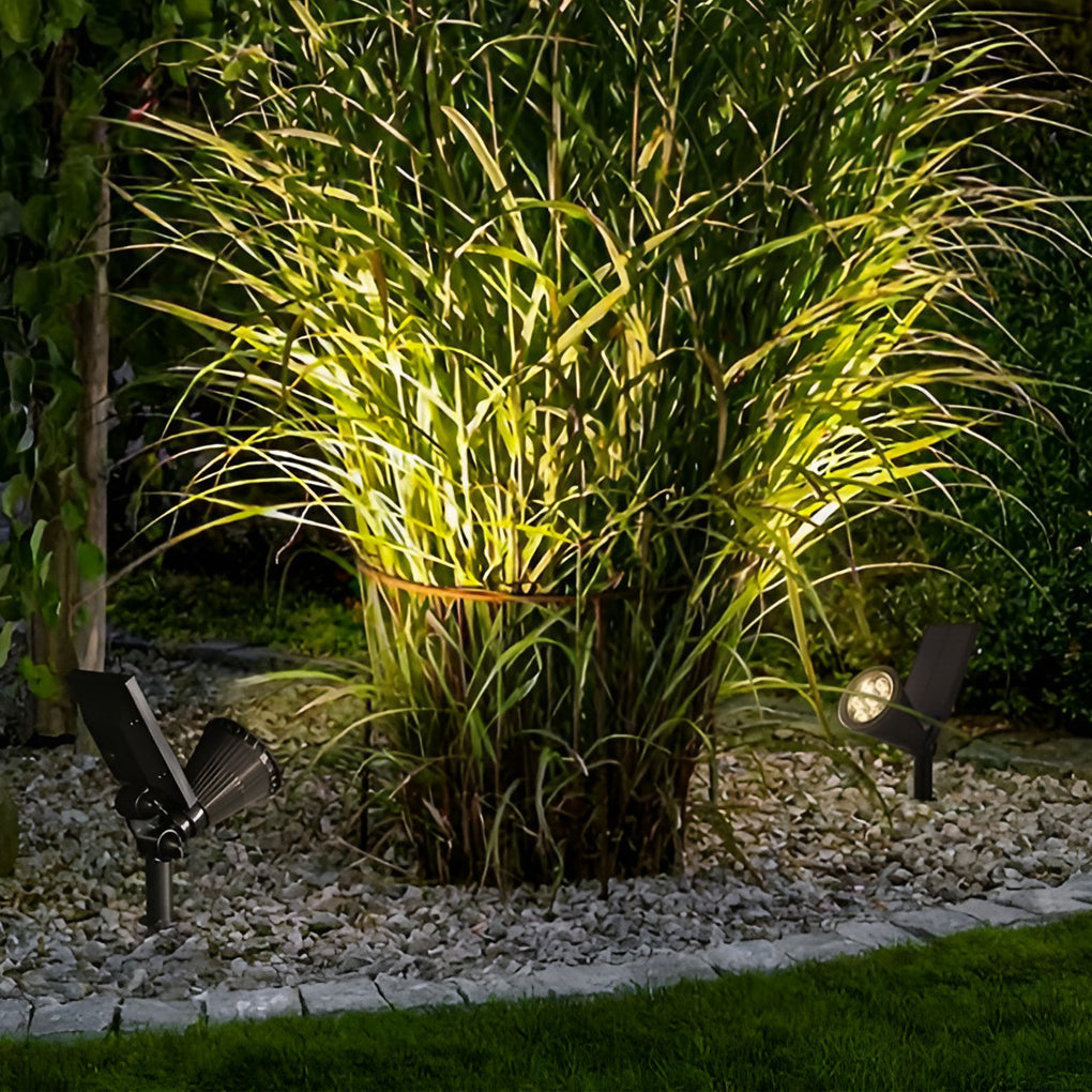 Solar Powered Spotlights Waterproof Modern Landscape Light
