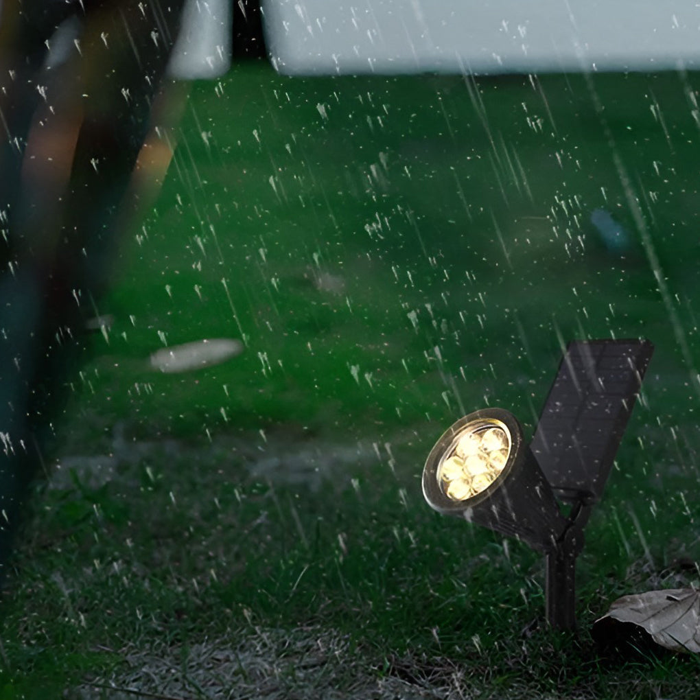 Solar Powered Spotlights Waterproof Modern Landscape Light