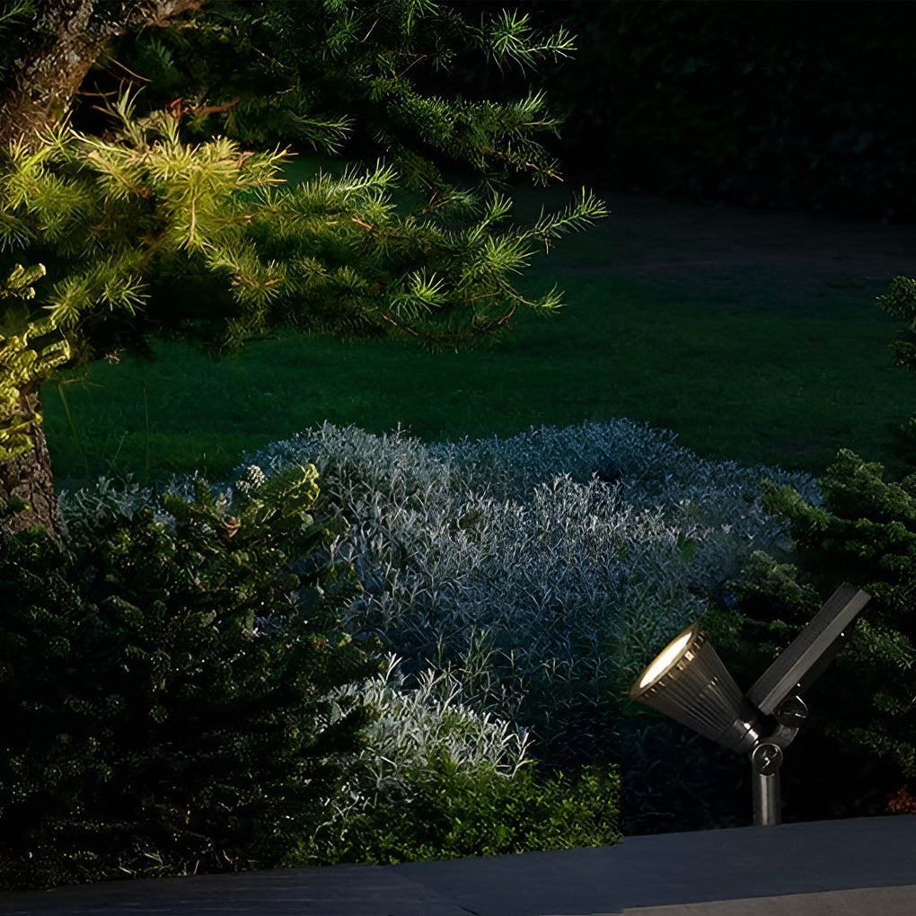 Solar Powered Spotlights Waterproof Modern Landscape Light