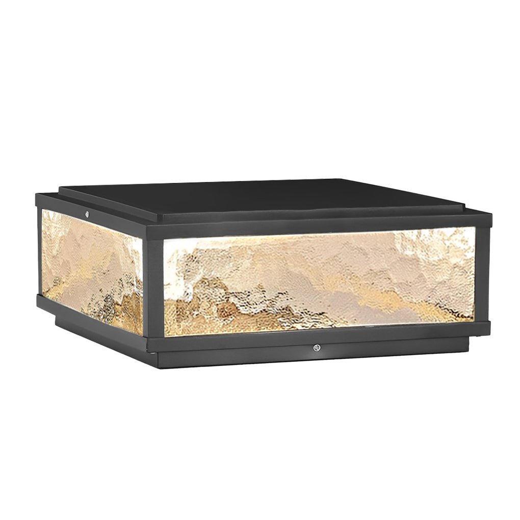 Square Outdoor Pillar Lights Modern LED Waterproof Outdoor Light
