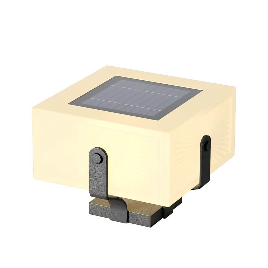 Outdoor Brick Pillar Lights Square Modern Waterproof LED Light