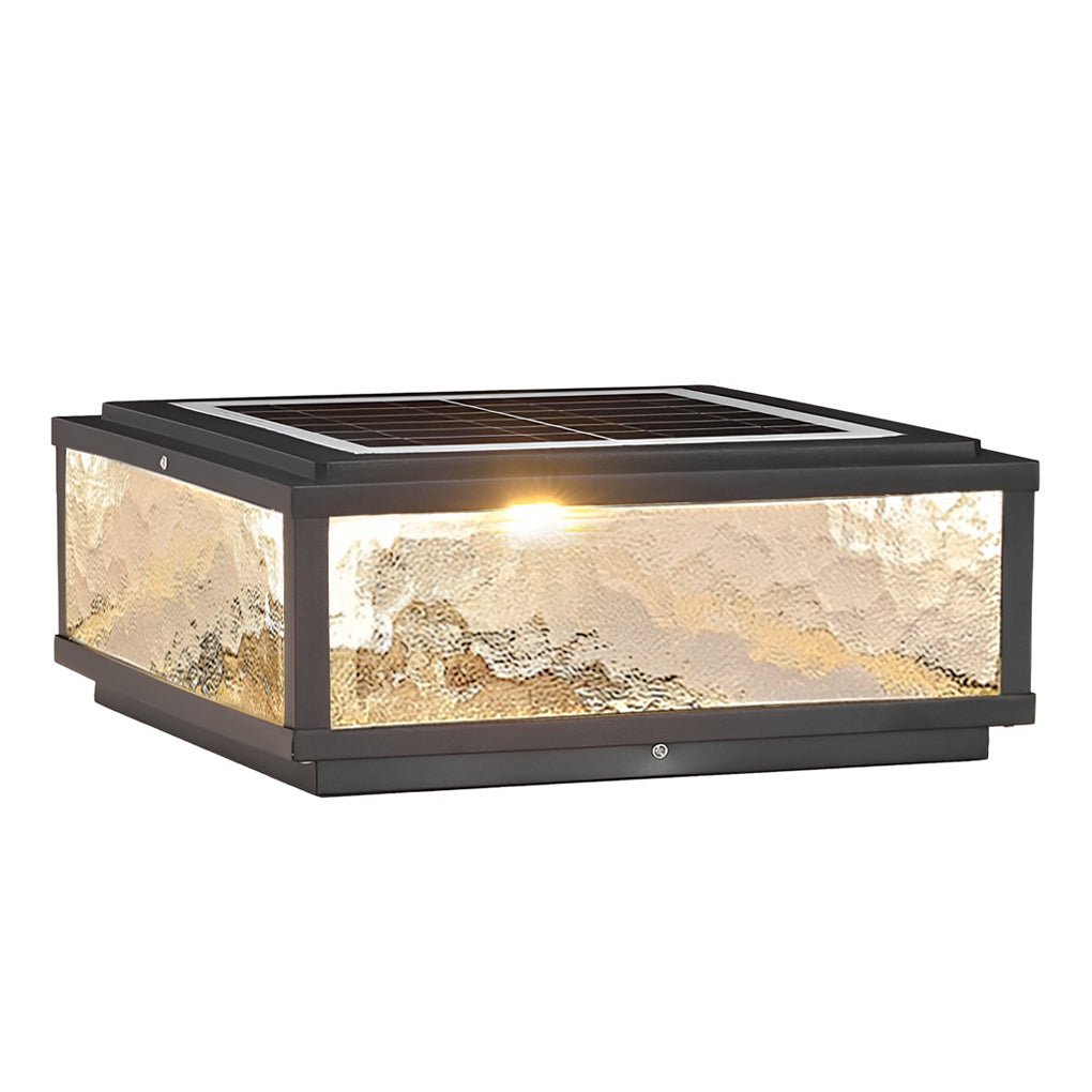 Square Outdoor Pillar Lights Modern LED Waterproof Outdoor Light