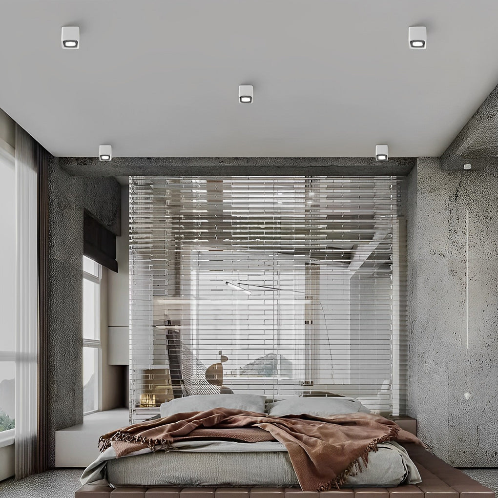 Surface Mounted Spot Light Square LED Ceiling Grid Light