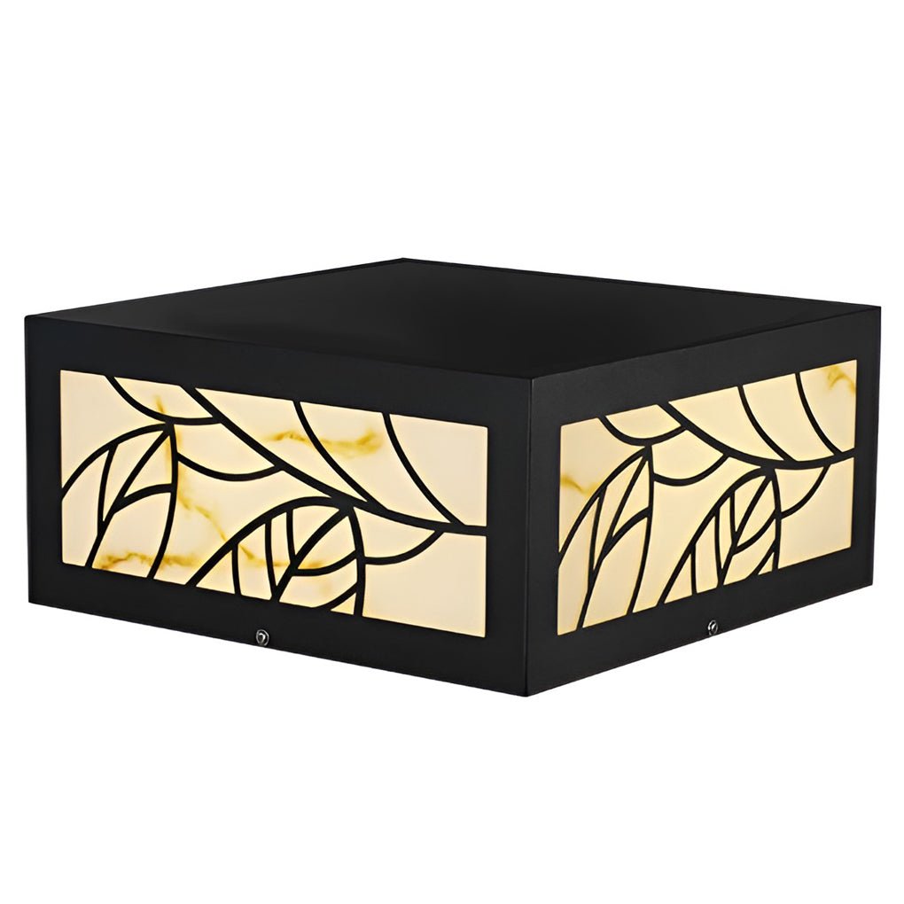 Gate Pillar Lights Modern Square LED Outdoor Light