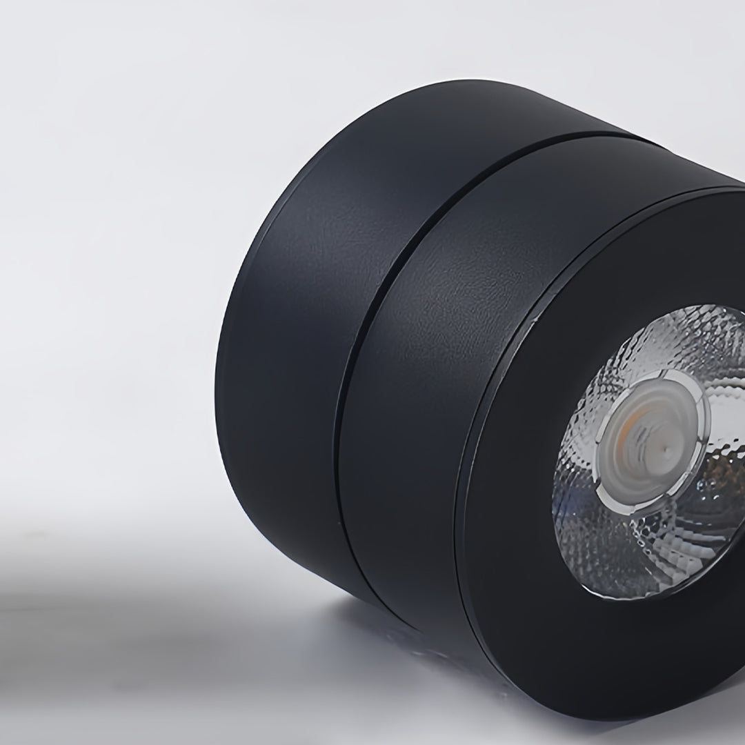 Surface Mounted Adjustable Spotlight Round Foldable Light