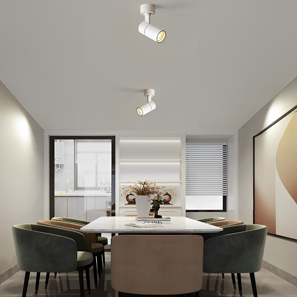 Surface Mounted Spot Light Modern Adjustable Angle Directional Light