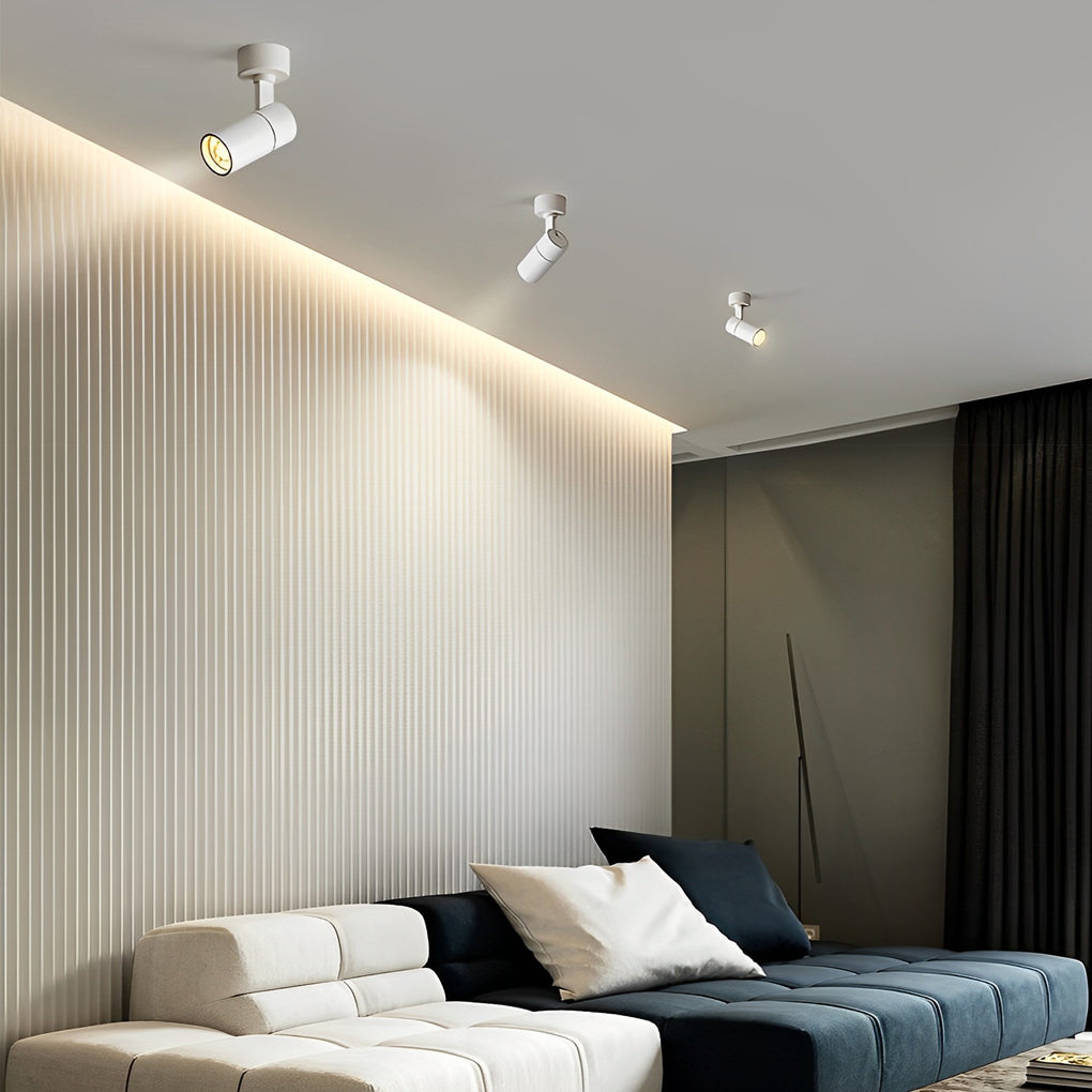 Surface Mounted Spot Light Modern Adjustable Angle Directional Light