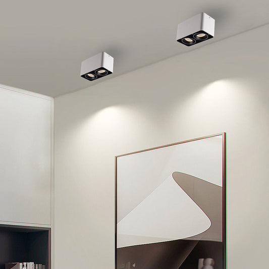 Surface Mounted Spot Light Square LED Ceiling Grid Light