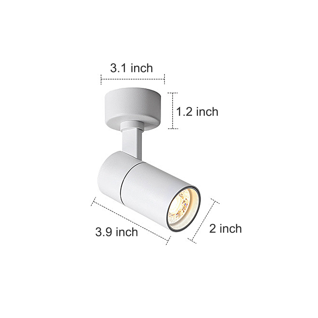 Surface Mounted Spot Light Modern Adjustable Angle Directional Light