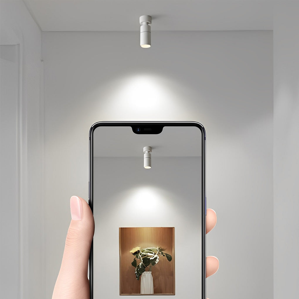 Surface Mounted Spot Light Modern Adjustable Angle Directional Light