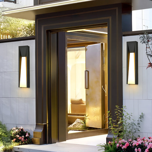 Top Rated Outdoor Wall Lights Modern Rectangular LED Light
