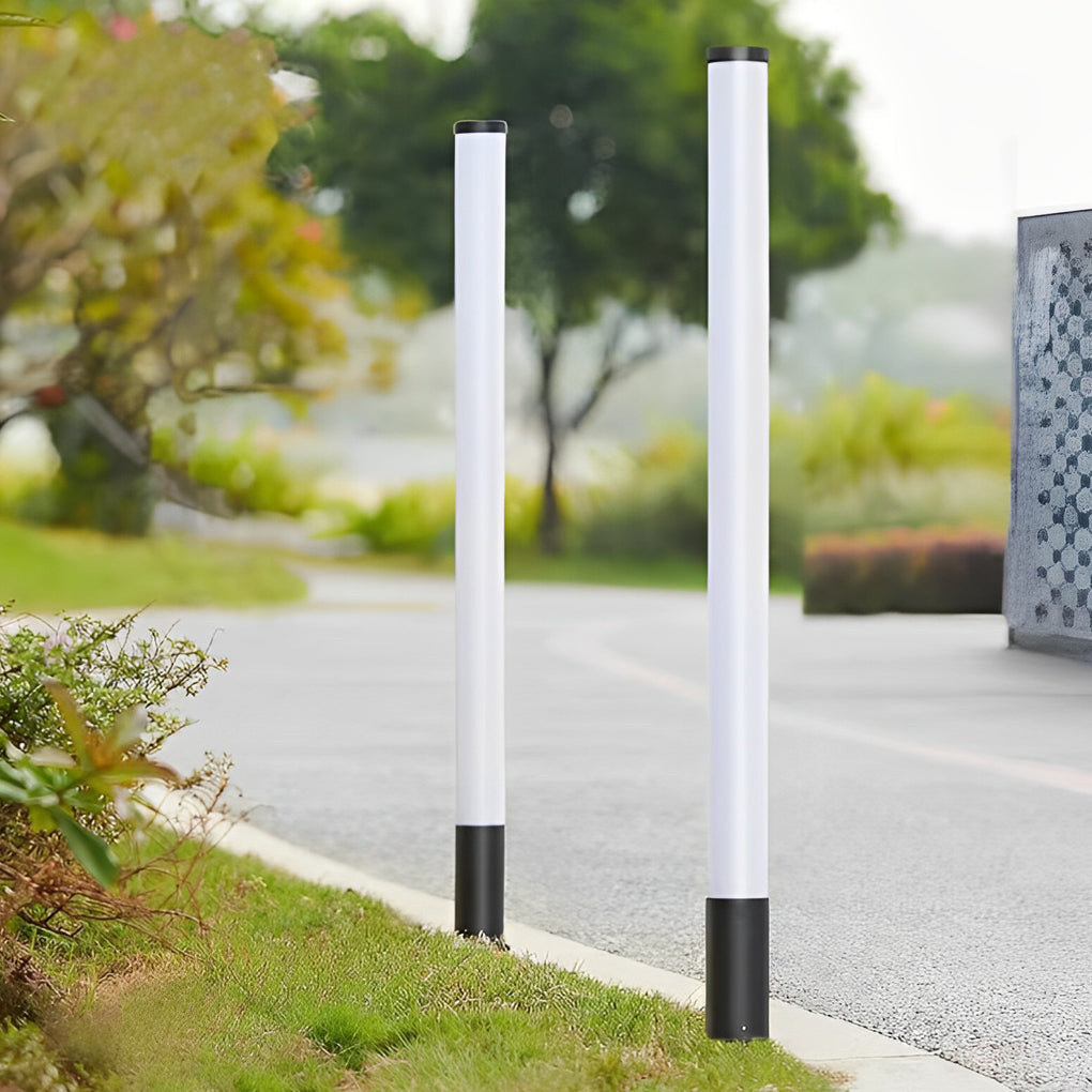 Tube Landscape Light Modern Cylindrical Acrylic LED Light