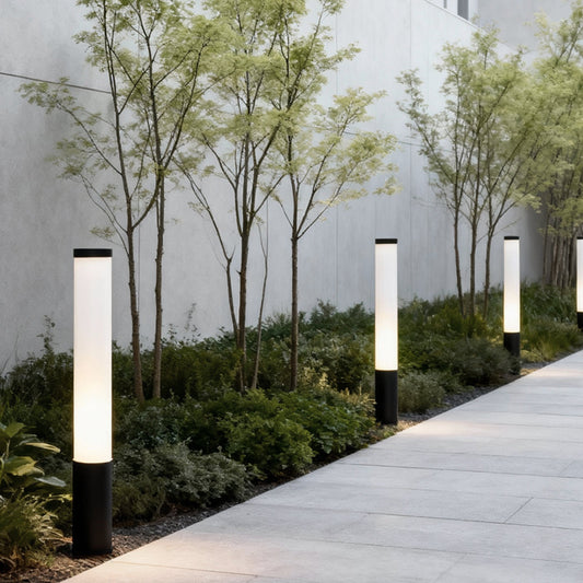 Tube Landscape Light Modern Cylindrical Acrylic LED Light