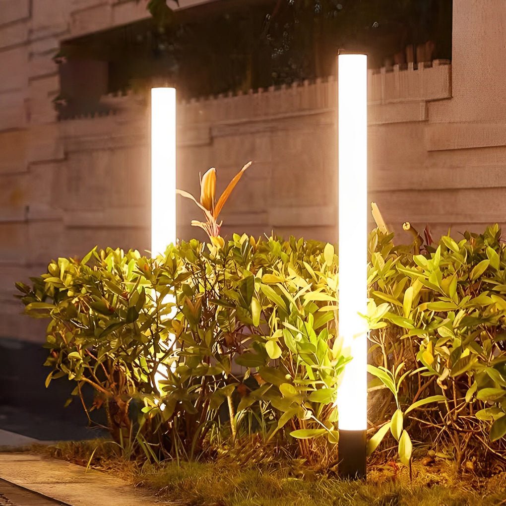 Tube Landscape Light Modern Cylindrical Acrylic LED Light