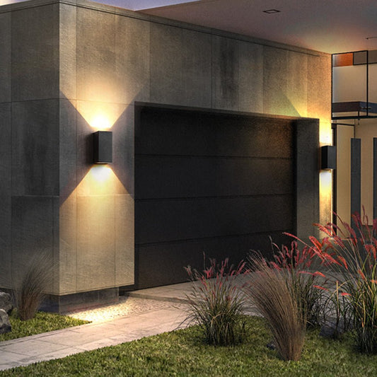 Outside up down Wall Lights Courtyard Waterproof LED Light