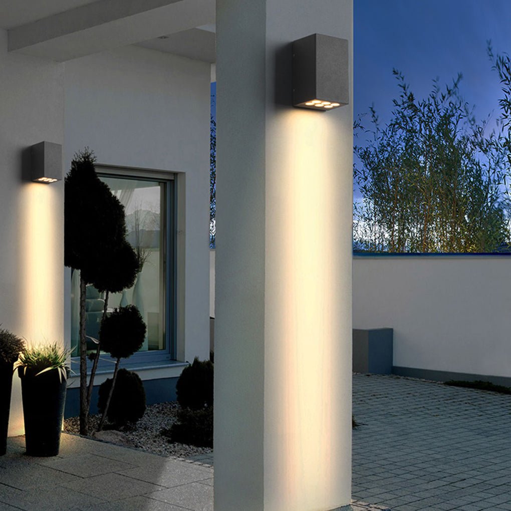 Outside up down Wall Lights Courtyard Waterproof LED Light