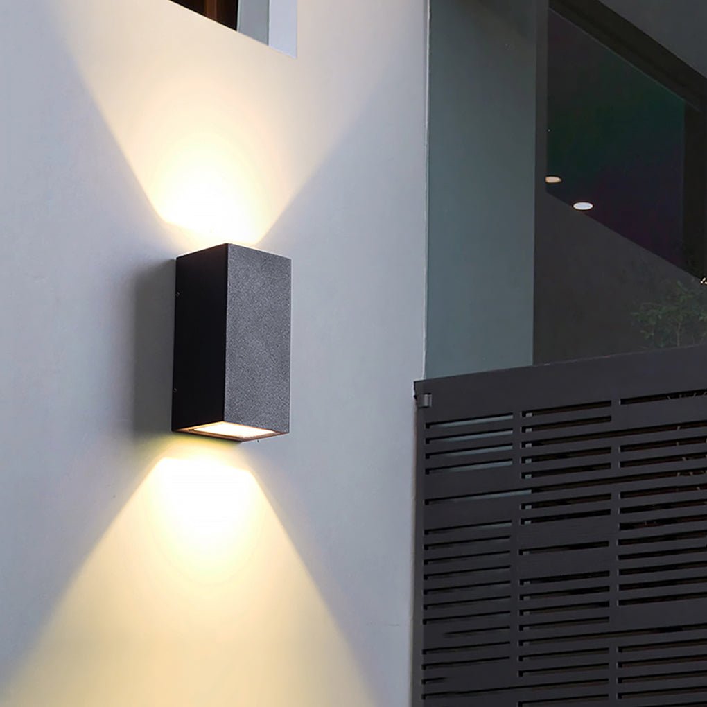 Outside up down Wall Lights Courtyard Waterproof LED Light