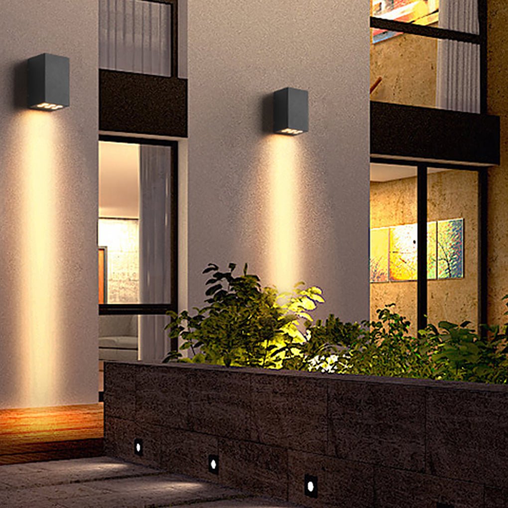 Outside up down Wall Lights Courtyard Waterproof LED Light
