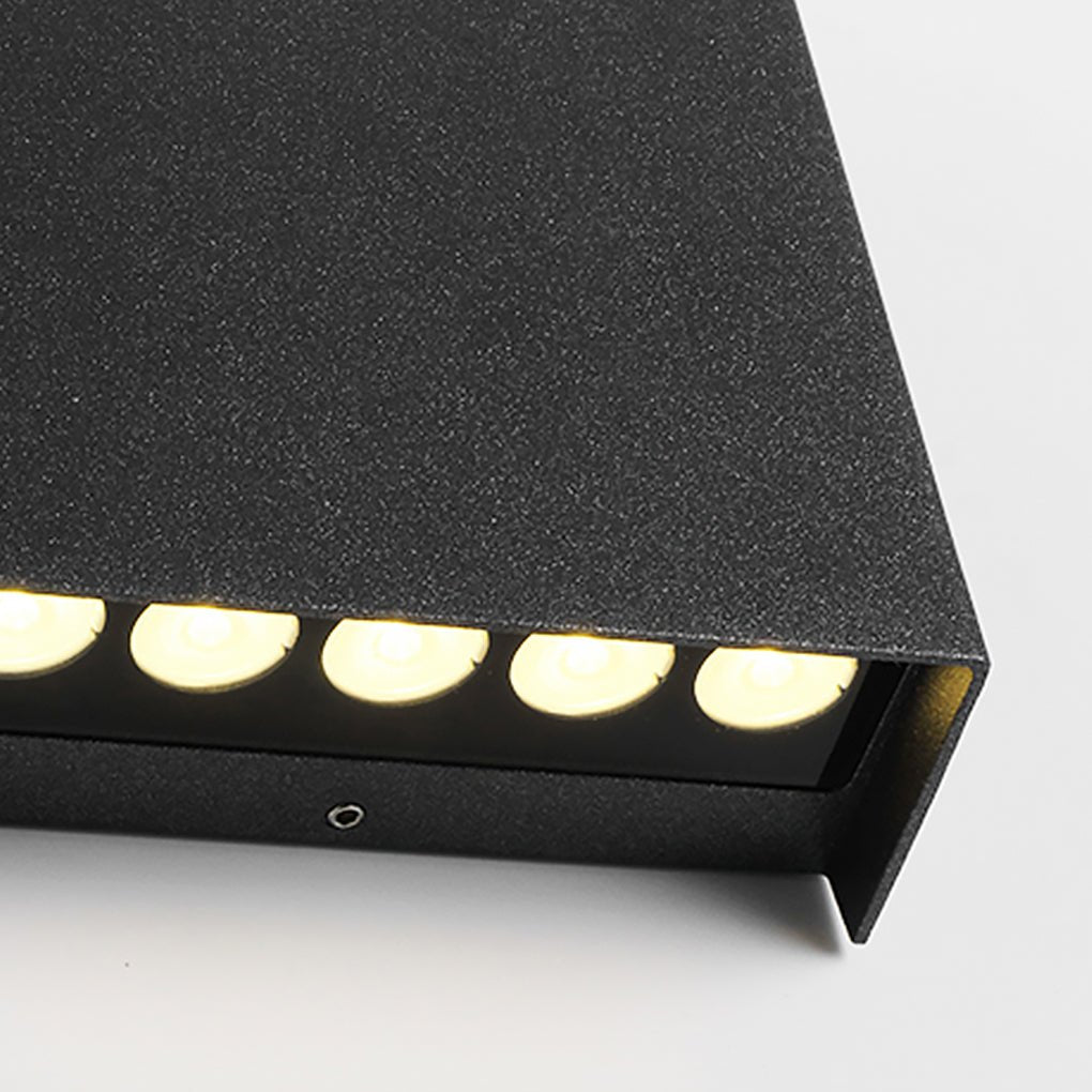 Up down Lighting Wall Lights Modern Square Illuminated Lamp