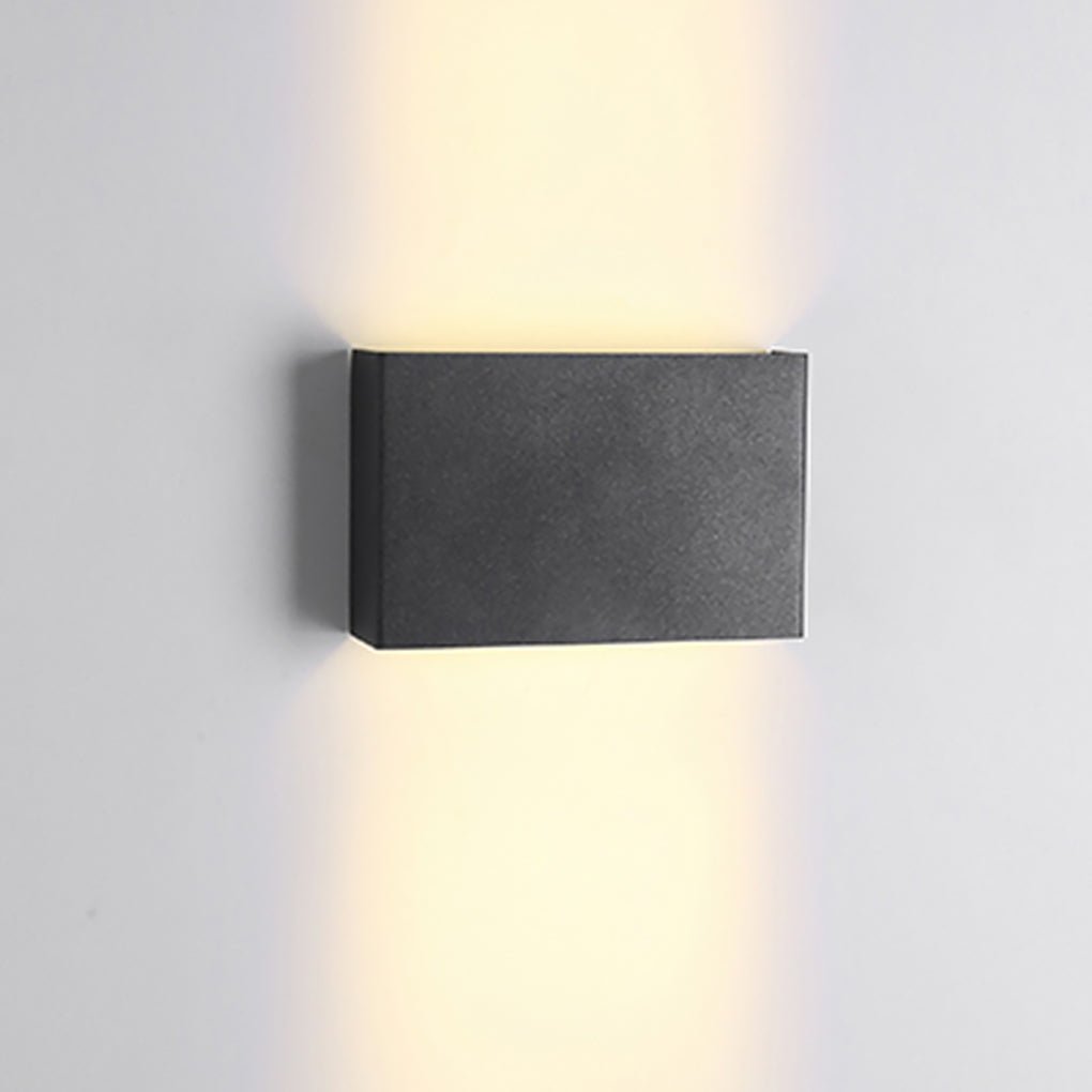 Up down Lighting Wall Lights Modern Square Illuminated Lamp