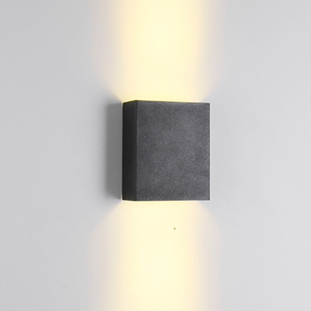 Up down Lighting Wall Lights Modern Square Illuminated Lamp