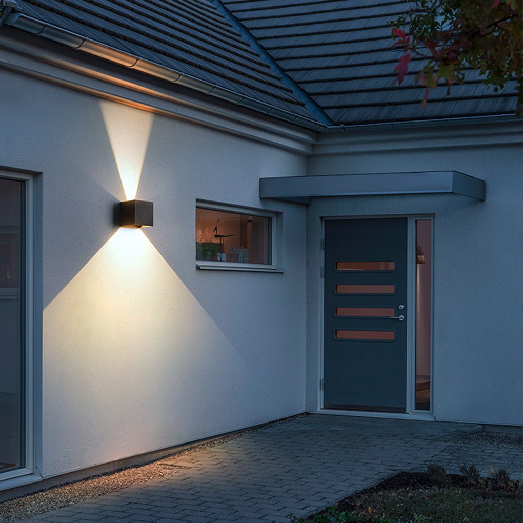 Outdoor up down Wall Light Waterproof Adjustable Beam Angle Light